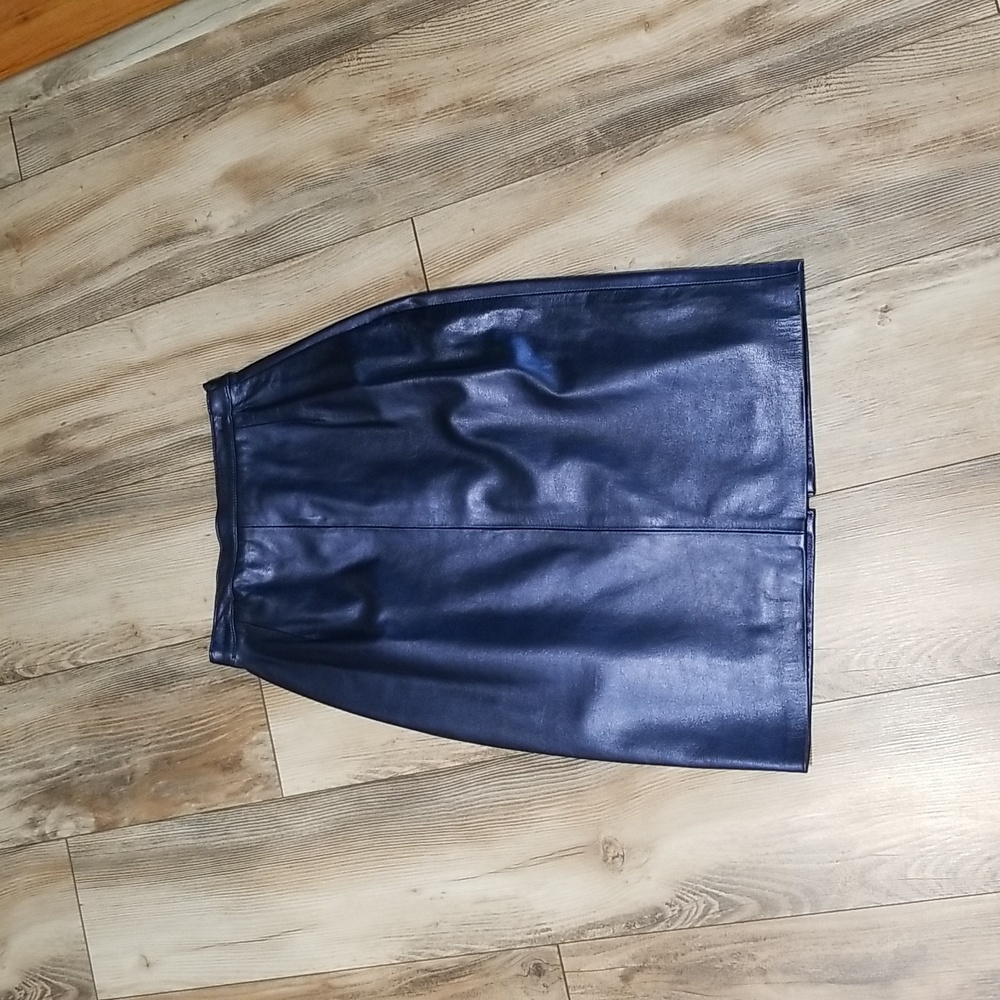 NWOT Leather skirt.